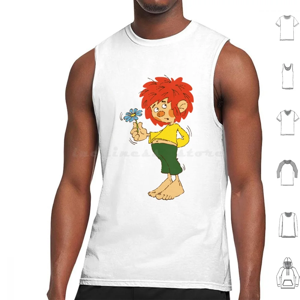 Pumuckl Tank Tops Vest Sleeveless Pumuckl Meister Eder Und Sein Pumuckl Meister Eder German Bavarian Zeichentrick Germany