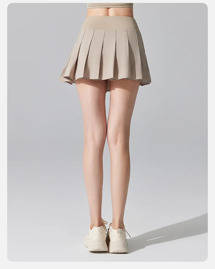 

Mini Fitness Yoga Sport Wear Workout Yoga Sets One Piece Dress Tennis Skirt Set for Women