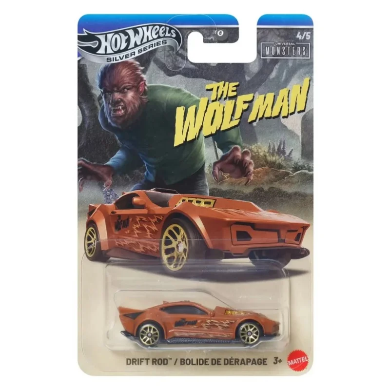 

Hot Wheels Frankenstein Universal Monsters Silver Series GDG83 1/64 Die Cast Alloy Car Model Collection Toy Birthday Gift
