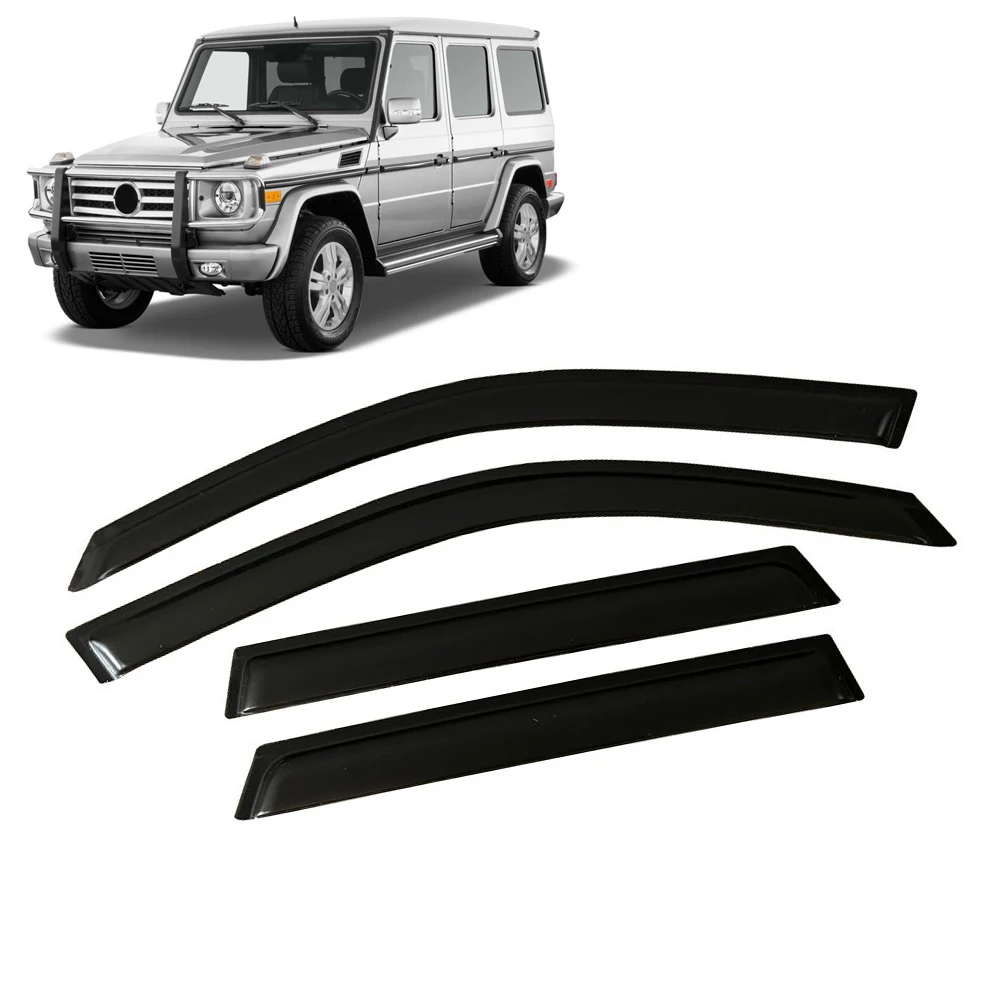 

Window Visor for MERCEDES-BENZ G-CLASS W463 2002-2009 2010-2014 Wind Deflectors Rain Guards Door Visor Vent Shades Ventvisor