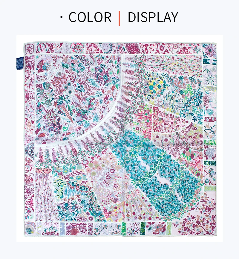 

New Fashion 65X65cm Women's Scarf Paisley Print Scarf wools Texture Square Shawl Decorative Headband Neck Luxury Design Bandana