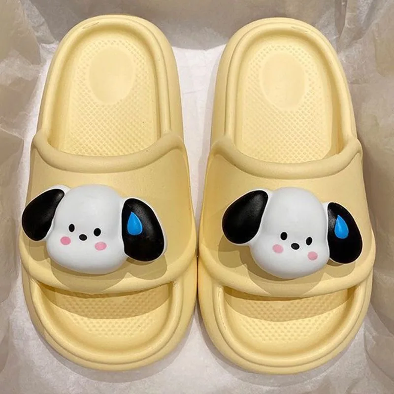 

Hot selling Cinnamoroll women's outdoor wear, home anti slip, student dormitory bathroom, girls' slippers