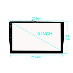 9 inch Tempered Glass Screen Protector Film for Junsun V1pro 2G+32G DSP Android10 9 inch Car Multimedia Player car Radio GPS