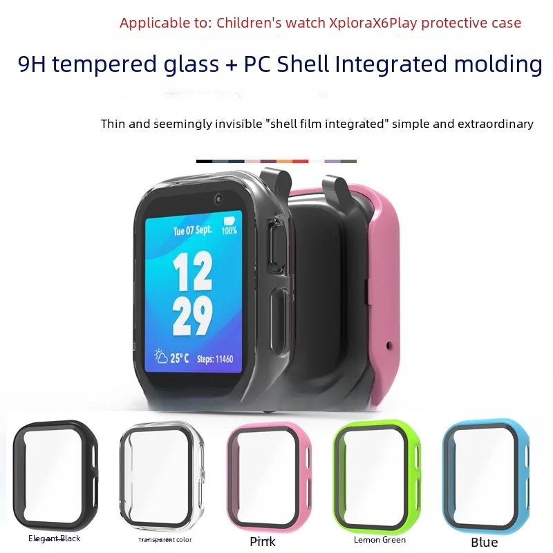 Xplora X6 Play Smart Watch Protective Case Steel Faced Pc Integrated Protective Shell For Children Intelligent Watch