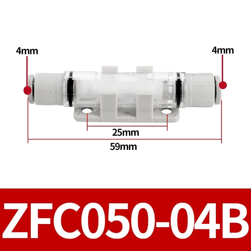 ‌ ZFC100-06B ตัวกรองสูญญากาศแบบนิวเมติก - การกรองอากาศด้วยแรงดันลบสําหรับเครื่องกรองฝุ่นอุตสาหกรรมและเครื่อง CNC