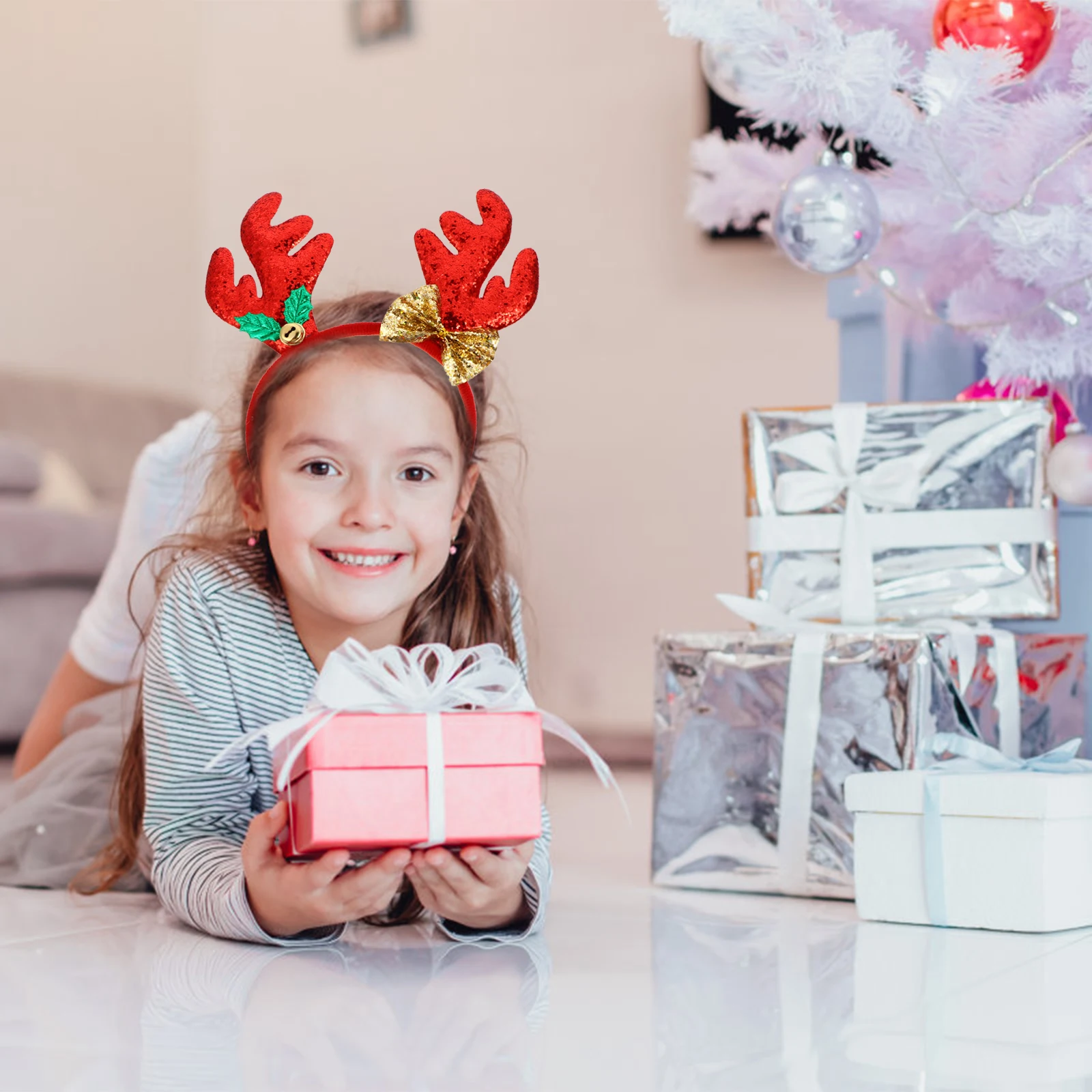 

Antler Headband Hair Accessories Party Women Hoop Wrap Lady Headbands for Girls Female