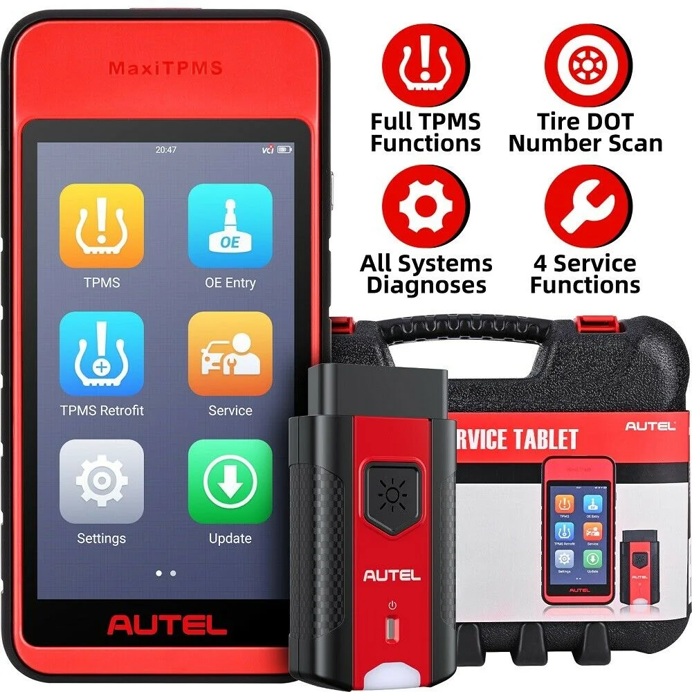 Autel MaxiTPMS ITS600E TPMS Activate/ Relearn/ Programming Diagnostic Tool Upgraded of TS508/TS601/TS608 Russian Fast Delivery