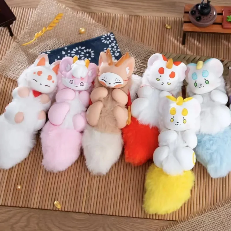 Authentic In Stock Fabulous Beasts Palm Have Spirit Blind Box Dolls Hanging Decorations Doll Pendants Cute Gifts Around Birthday