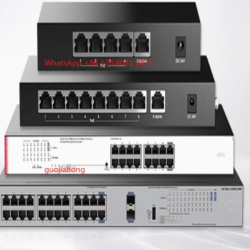 مفاتيح أصلية جديدة لعام 100% تتبادل مع 8 منافذ جيجابت صناعية S8G-I شحن سريع عبر FedEx أو DHL Express!