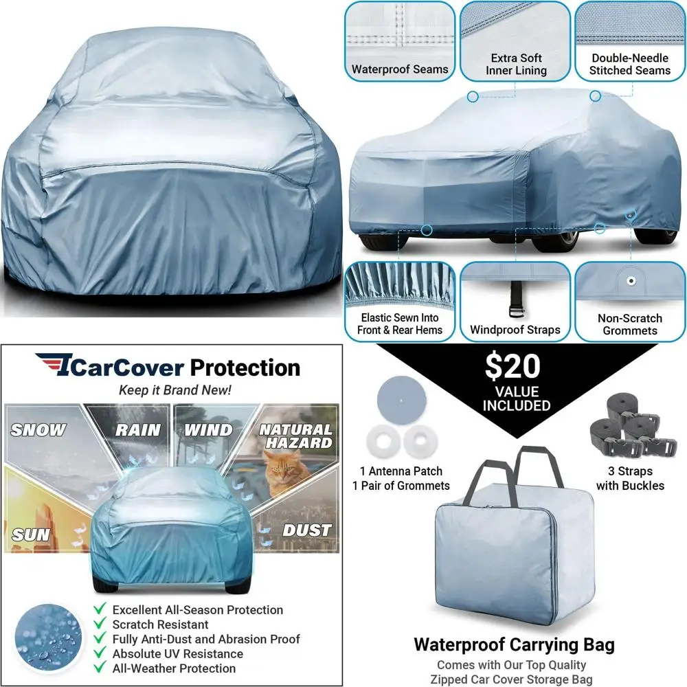 

1967-1973 Z28 & SS Car Cover, Padded Exterior Waterproof Protection