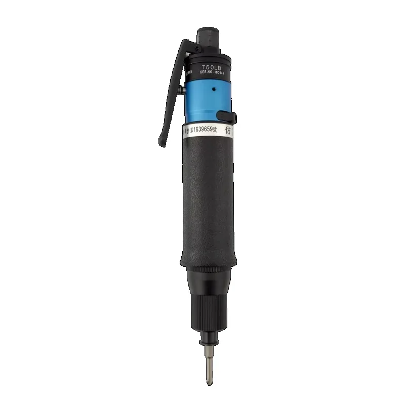 Industrial automatic shutdown pneumatic screwdriver with clutch lever pneumatic tool for production line