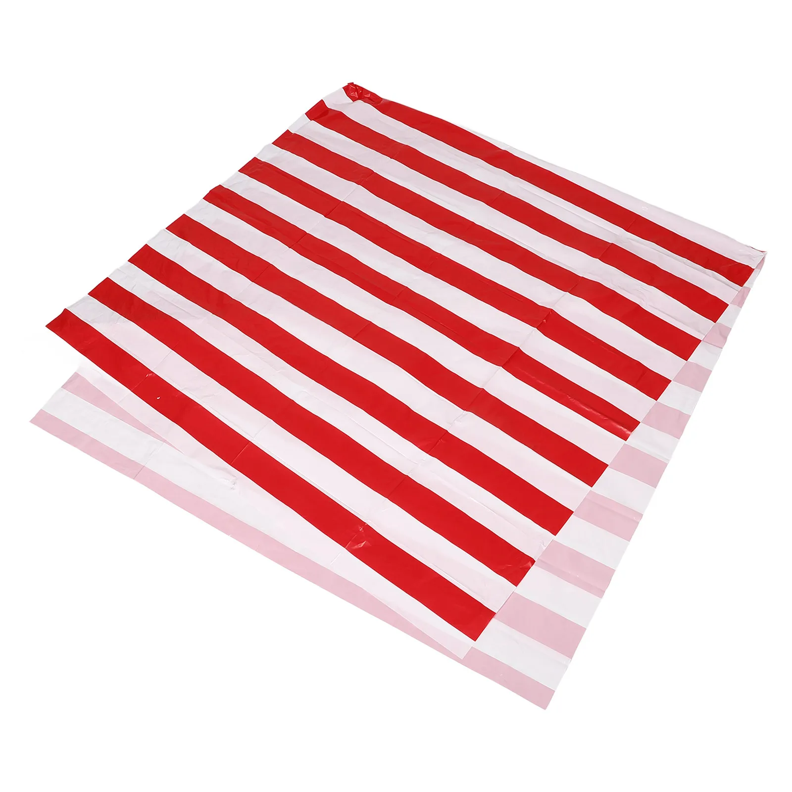 Circus Theme Party Tablecloth Stripe Decorative Birthday Carnival Plastic Reusable Good Material Manufacturing Practical