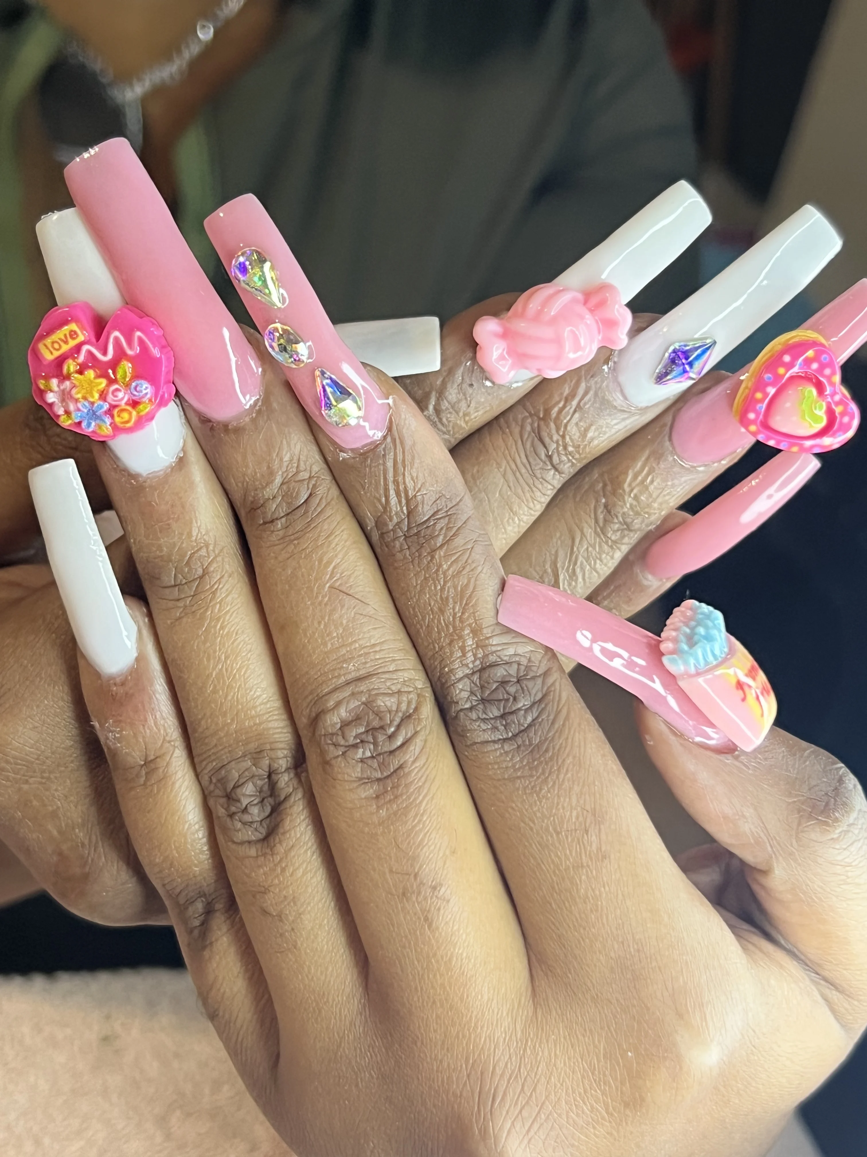 20 Teile/beutel Gemischte Stil Harz Süßigkeiten Keks Lebensmittel Nail art Telefon Fall Haarnadel Kühlschrank Handgemachte DIY Charms Zubehör Dekoration – Detail 7