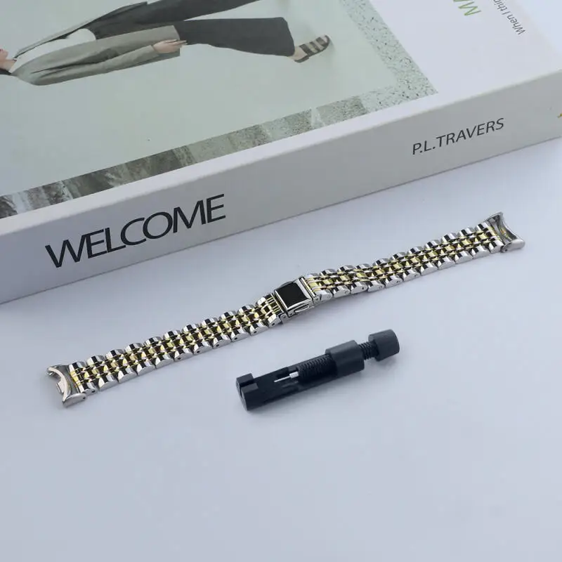 Edelstahl-Uhrenarmband für Xiaomi Mi Band 10 Smartwatch-Armband Metall Correa für Xiaomi Mi Band 8 9 10 Armband – Detail 16