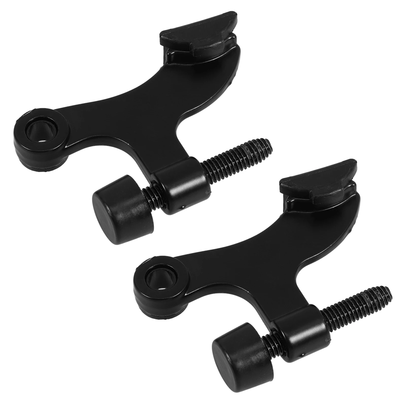 

Thickened Alloy Topper Anti Rust Coating Stopper For Bottom Of Door Adjustable Door Stoppers Black Hinges