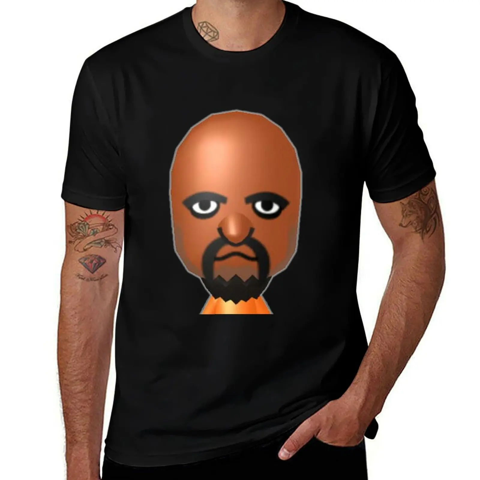 Matt from Wii Sports T-Shirt Regular Fit Plain Tee Shirt