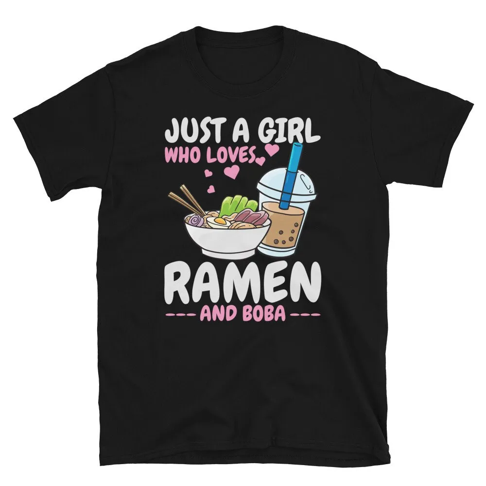 

Ramen Boba Bubble Tea Kawaii Gift T Shirt