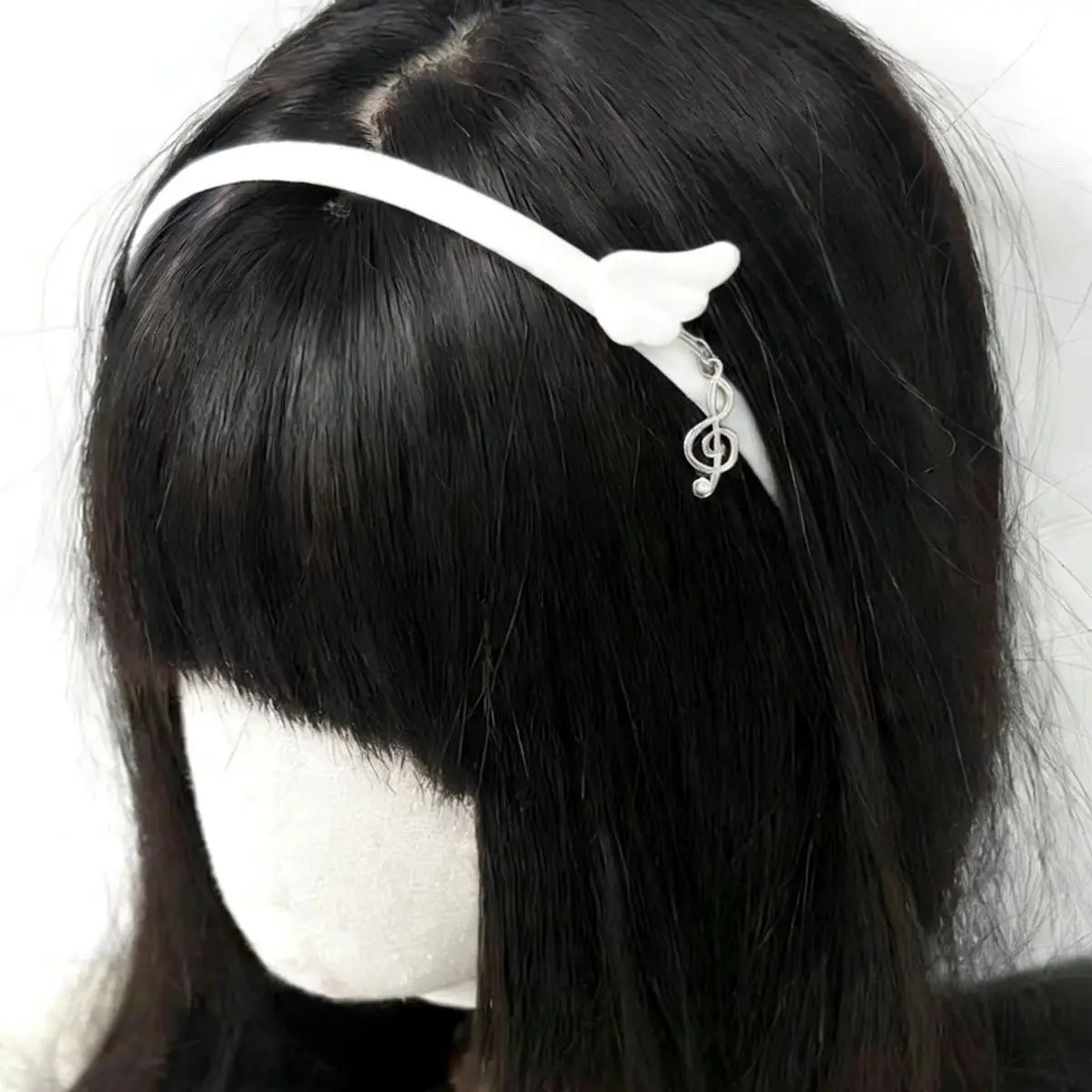 Korean Y2K Kawaii Polka Dot 1cm Thin Headband Cute Lolita Cosplay Hair Accessory Head Band for Women Girls Ashion Items Hairband