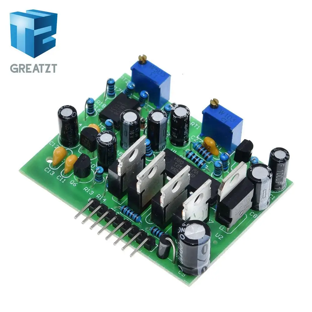 GREATZT 13-40KHz Inverter Driver Board SG3525 LM358 High Current High Frequency Adjustable DC 12-24V Driving 5000W