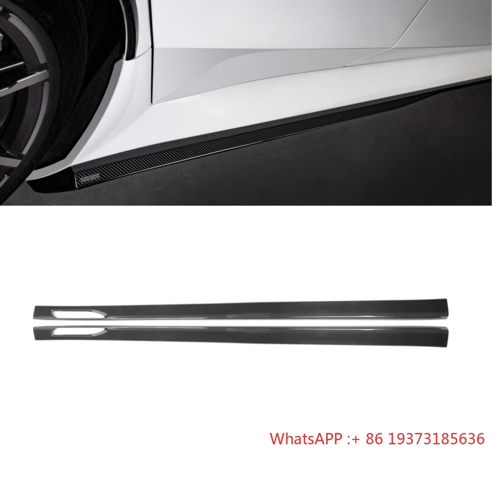 High Quality New SQ-A Style Dry Carbon Fiber Side Skirts Body Kit for BMW M5 G90 G99 4-Door 2025+ Side Bumper Skirts