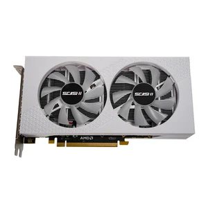 SEJISHI RX580 8GB GDDR5 Video Plate Game Plate for Table Computer AMD RADEON RX 580 8G GPU White RGB Video card 8 Main Sales White Video Plate - №8