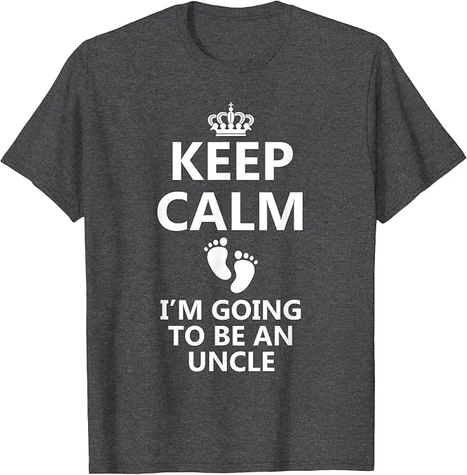 Bestes Onkel-T-Shirt für Männer, Papa, Schwangerschafts-Enthüllung, neues T-Shirt für den werdenden Onkel, Y2k-Buchstaben-Druck, Persönlichkeit, tolles Spruch-T-Shirt, Neuheit – Detail 14