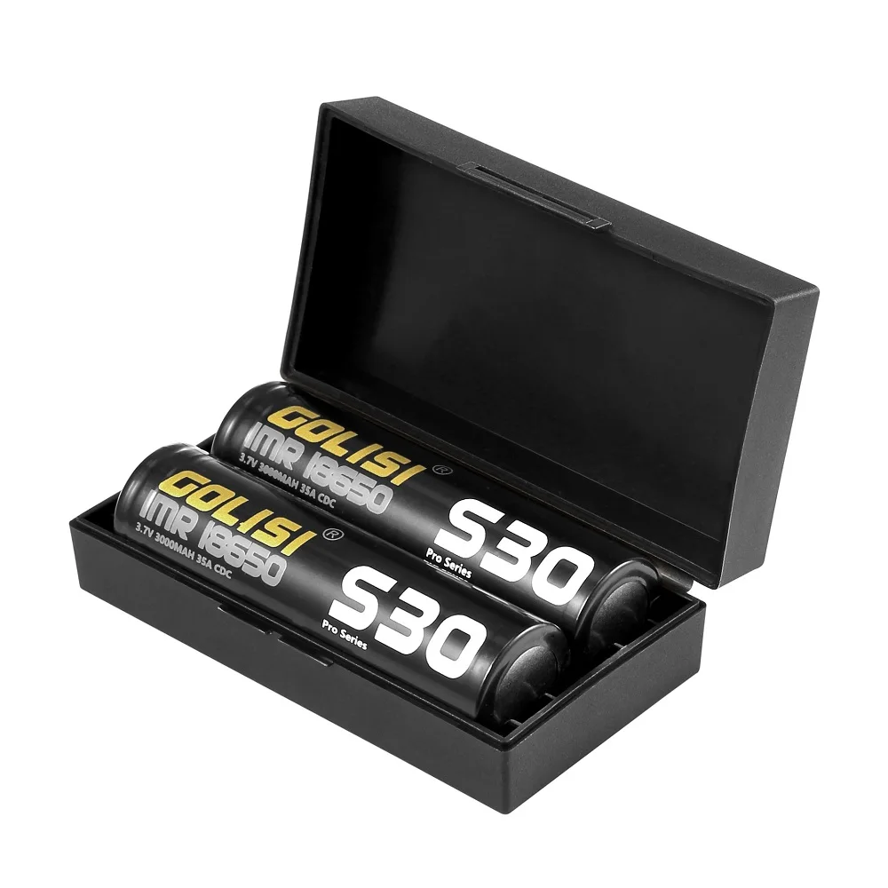 Golisi-batería Original de gran capacidad, pila de alto drenaje IMR 18650, Golisi S30 y S30 UL, 3000mAh, 800 ciclos de vida útil, 3,7 V, 25A, 1-6 piezas