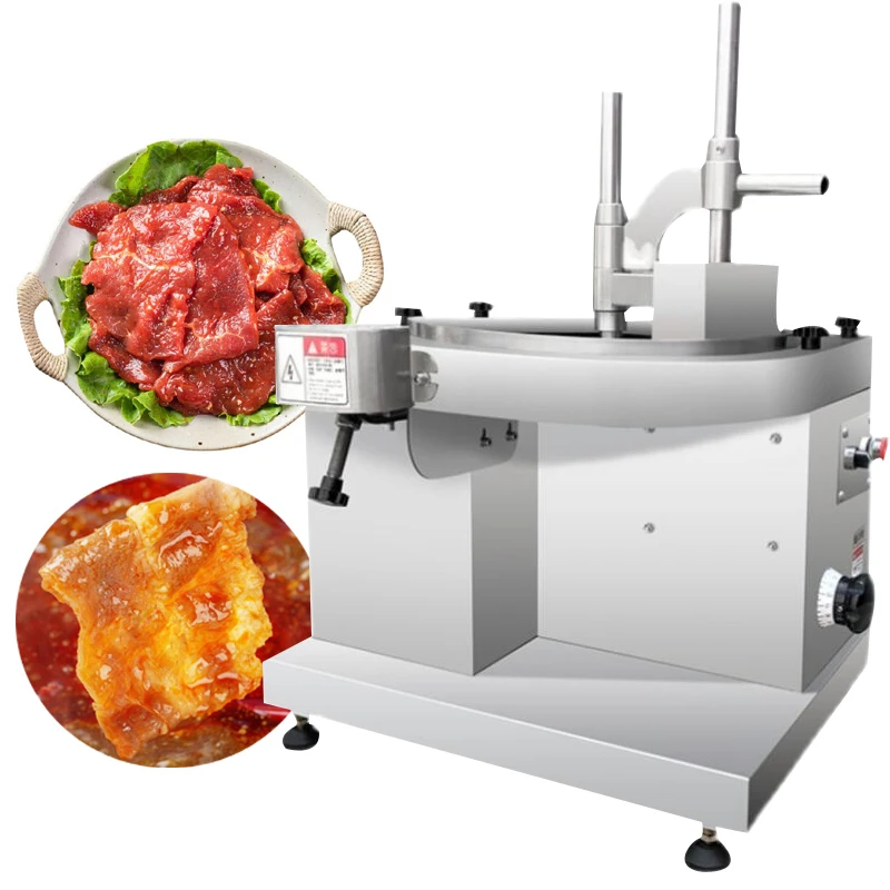 Stainless Steel Electric Meat Slicer for Fresh Raw Meat Speed Thickness Adjustable Meat Slicer Equipment