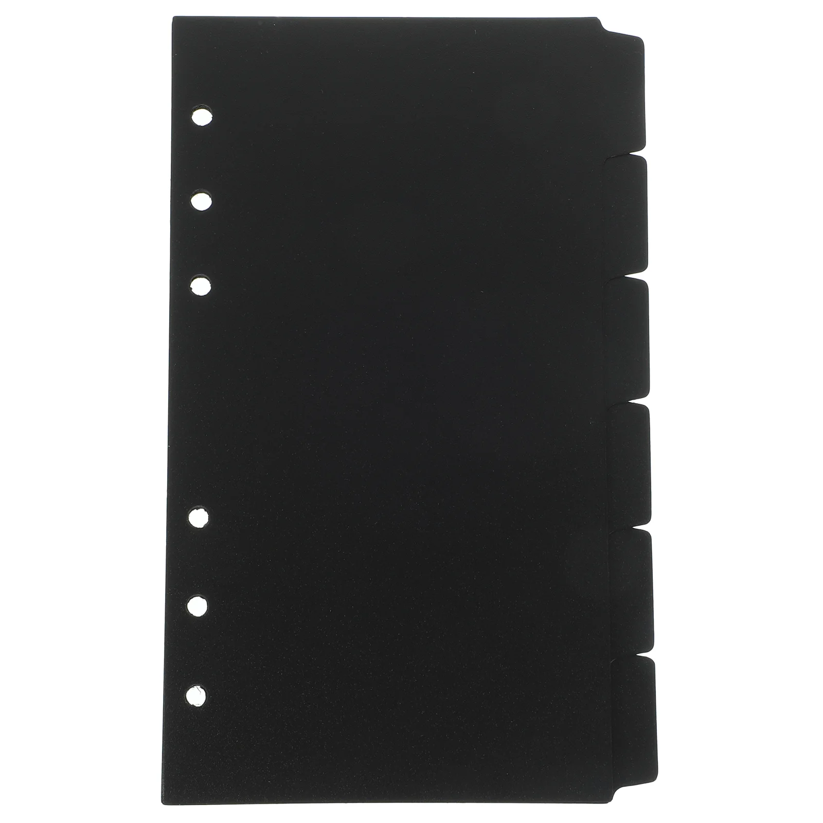 

6 Sheets Inner Page Divider of Handbook Plastic Binder Dividers Tab Parts Binders