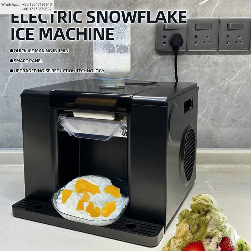 Milk Tea Shop Smoothie Maker Ice Shaved Machine Snow Cone Creator Ttritaghiaccio