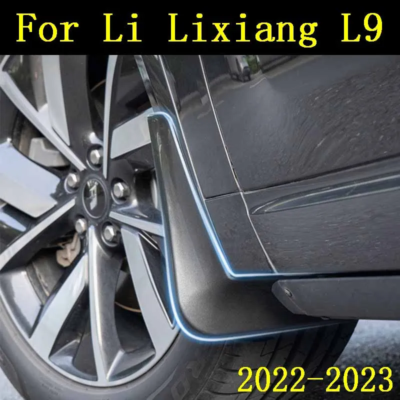 

For Li Lixiang L9 2022 2023 Car Non-destructive Baking Paint Mudguards Front & Rear Wheels Fenders Auto Accessories