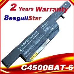 Laptop battery for Clevo C4500BAT-6 C4500BAT 6 C4500BAT6 B4100M B4105 B5100M B5130M B7110 C4100 C4500 C4500Q C5100Q C5500Q
