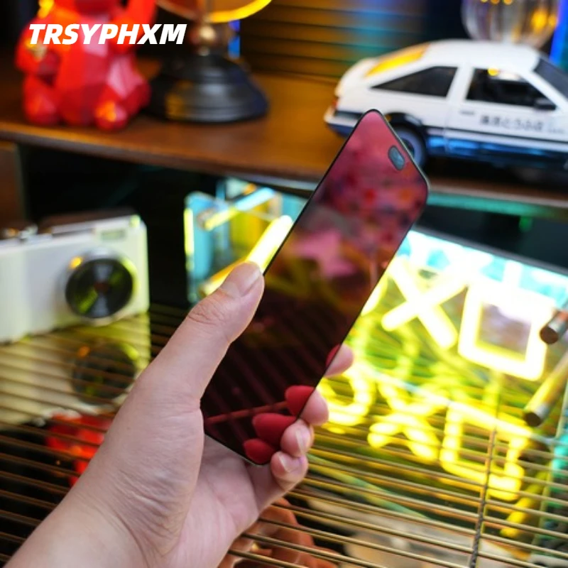 

TRSYPHXM new Suitable for Apple 12-16 series anti fingerprint 4K high-definition soft light dazzling anti peeping tempered film