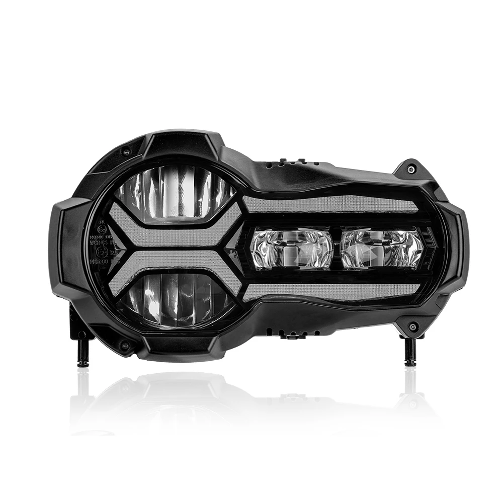 KEMIMOTO 2013-2018 R1200GS Motorfiets E24-Mark LED Koplampen Montage voor BMW R1200GS LC ADV Adventure Koplamp Verlichting