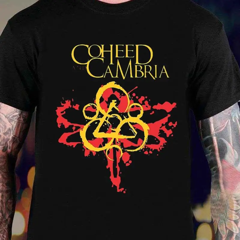 

VTG Coheed and Cambria band black T shirt All sizes S 5Xl 2F264