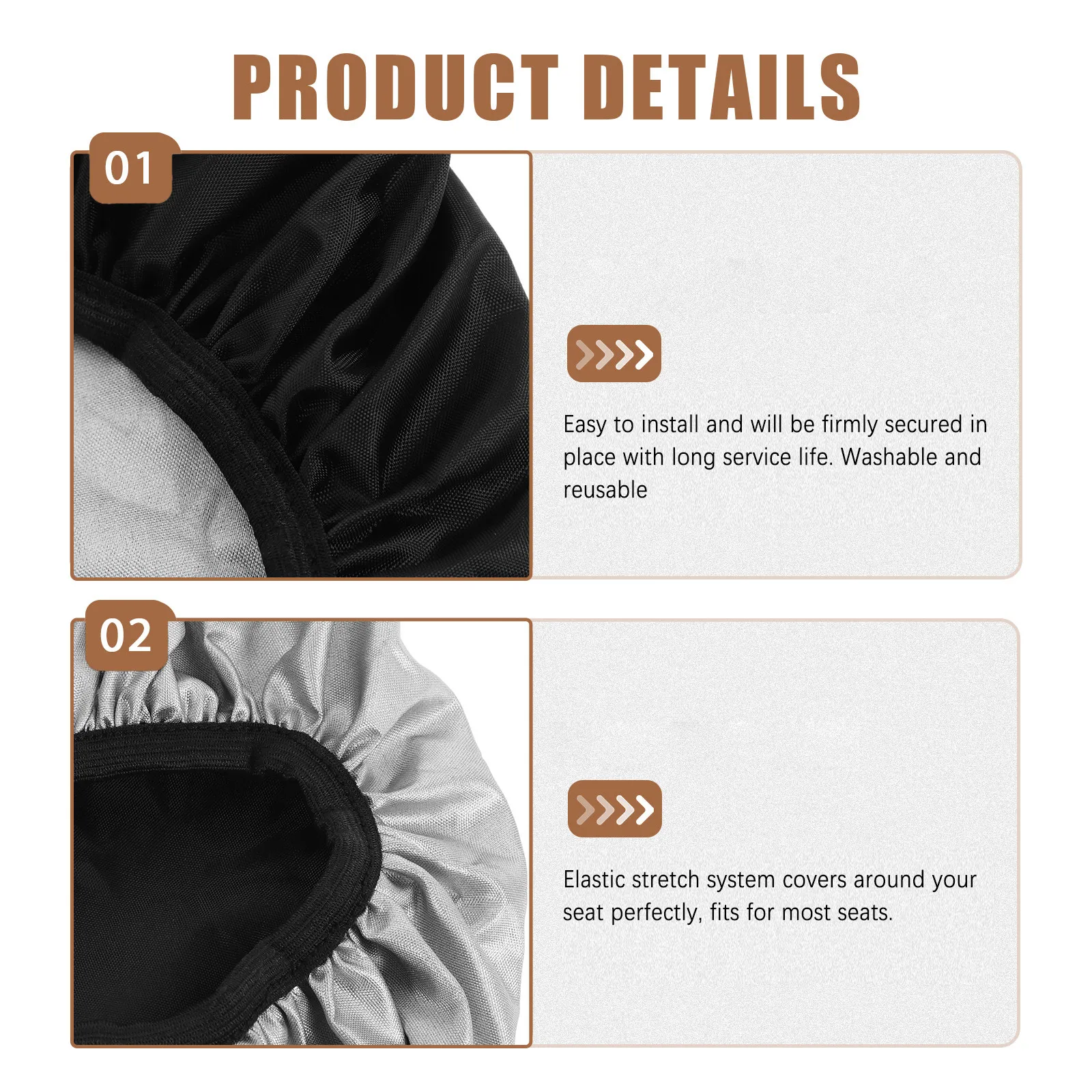 2Pcs Bike Seat Cover Waterproo - Waterproof Cycling Commute ulasan dan harga