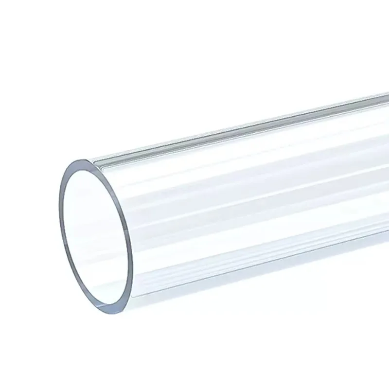 Transparent PVC hard pipe PC transparent water hollow pipe Small caliber Plastic round tube diameter 6 8 10 12 15 16 20 25 28 30