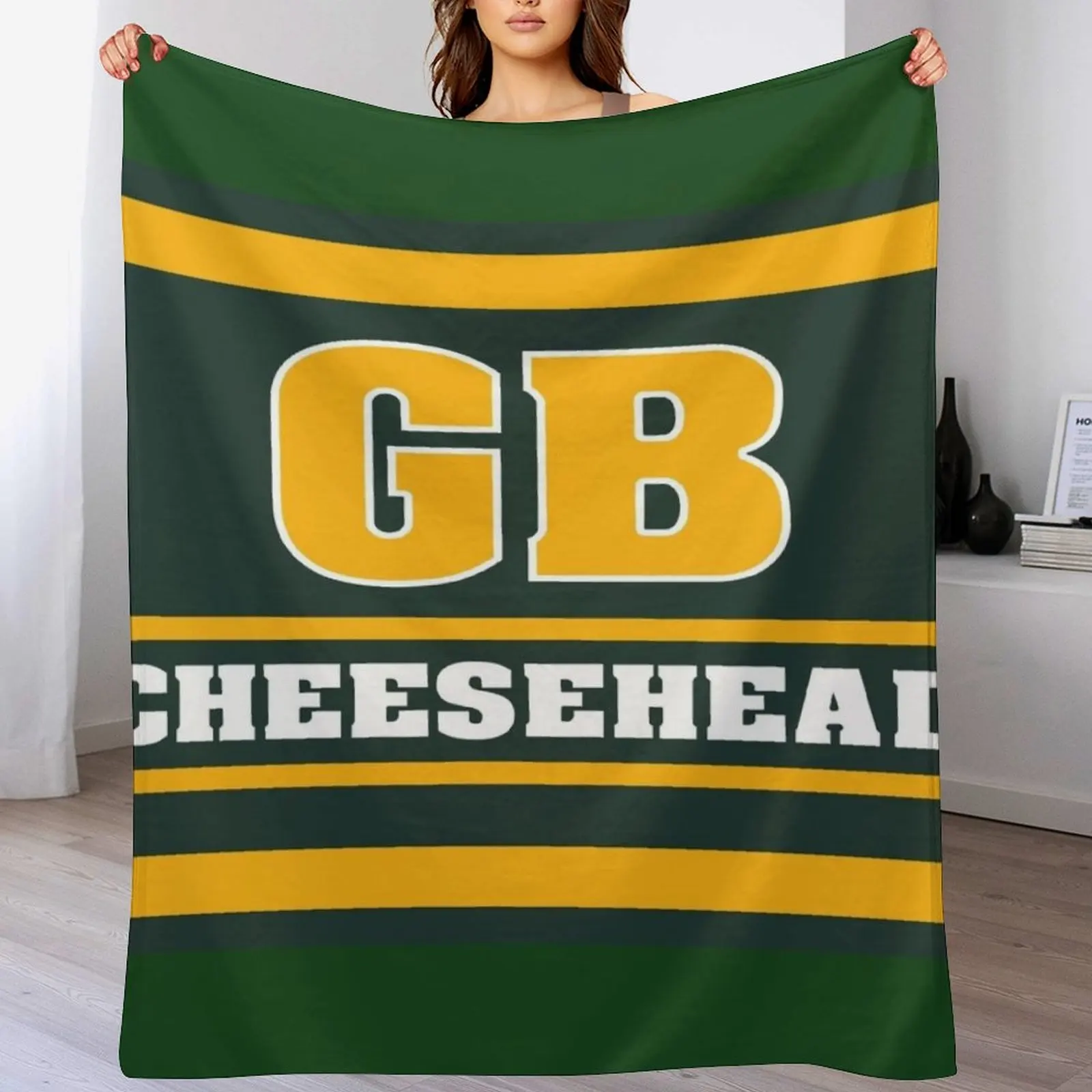 Cheesehead Bar Throw Blanket Baby anime Blankets