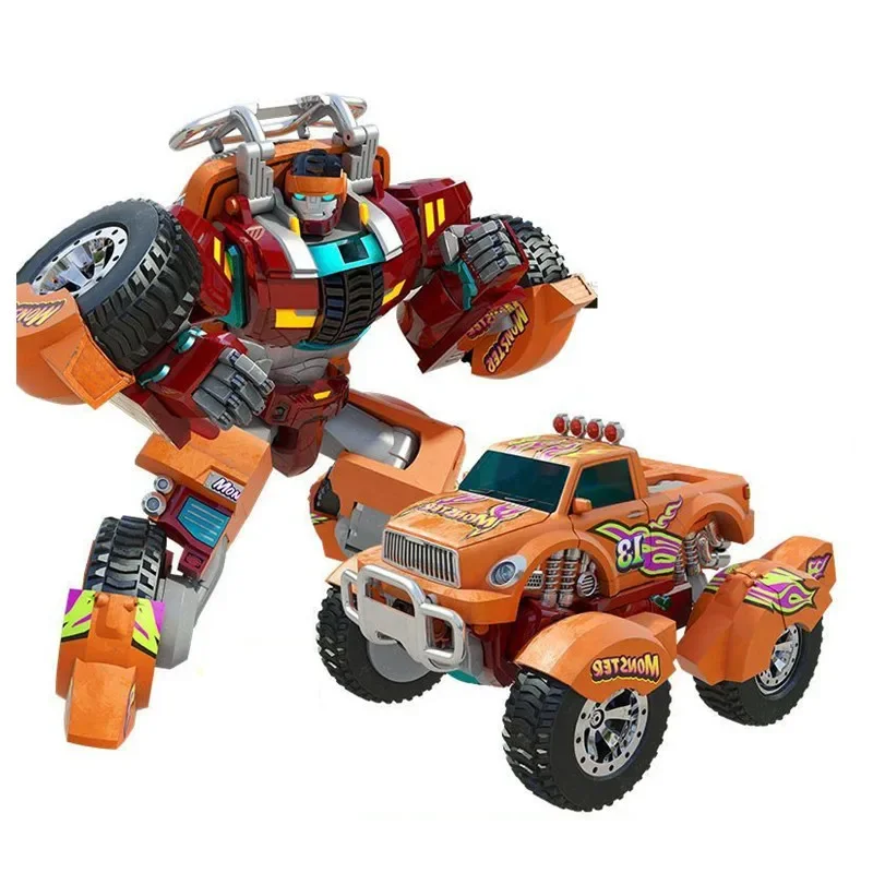 Korea Anime Tobot Brothers Transformation Robot Toys Cartoon Deformation Car Airplane Action Figures Vehicle Children Boy Gifts