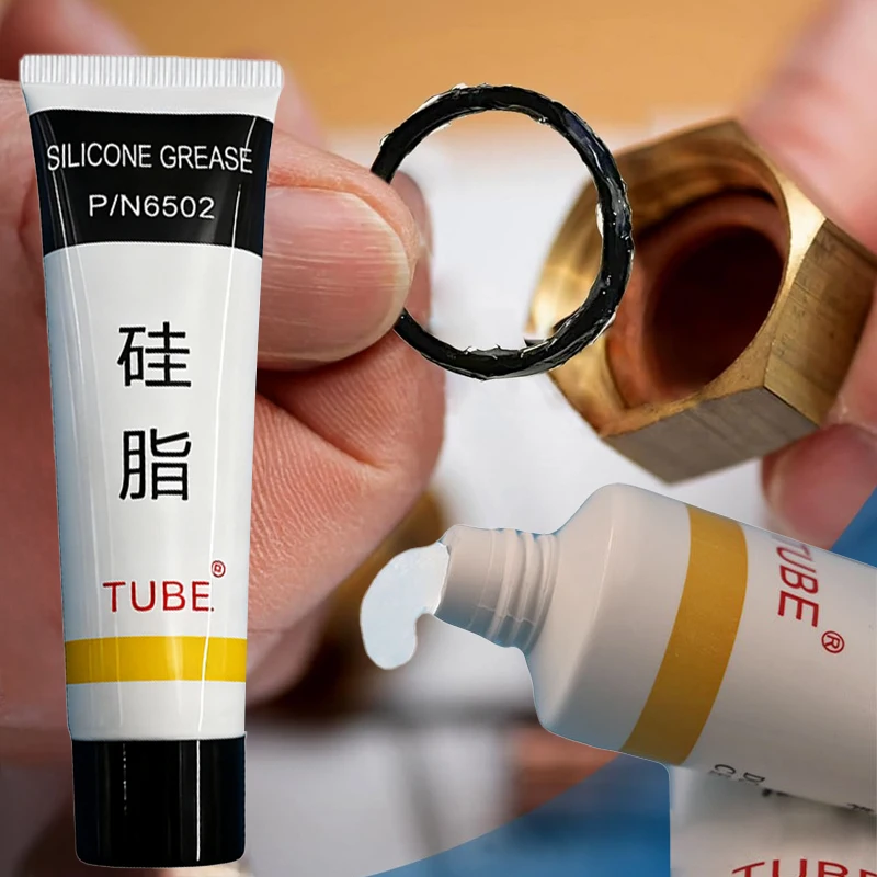 50 جرام سيليكون الشحوم زيوت التشحيم المنزل مقاوم للماء الأجهزة عالية الجودة سيليكون الدهون O خواتم تزييت ماكينة القهوة زيوت التشحيم #1