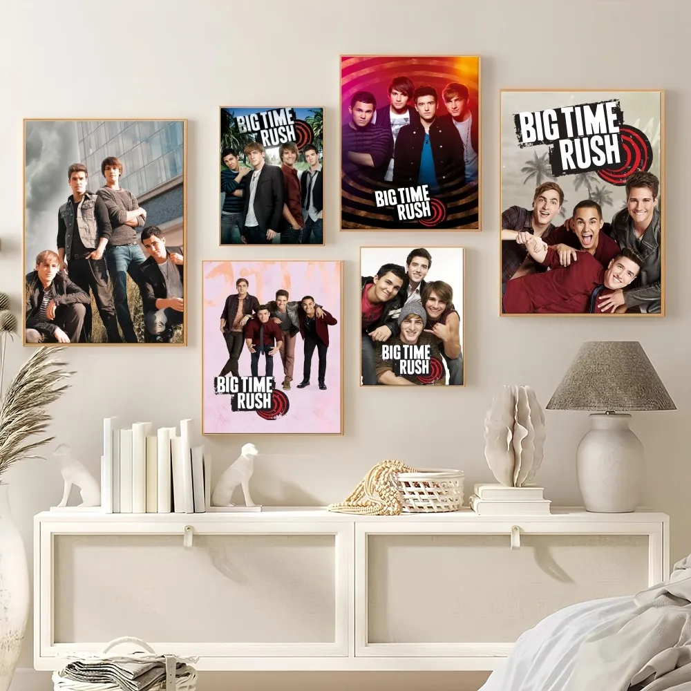 Music Band Big Time Rush Poster Prints Wall Painting Bedroom Living Room Decoration Office Small