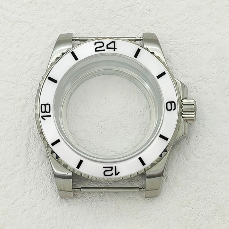 

40mm SUB Metal Case Sapphire glass Fits 20mm strap Watch NH35 NH36 7S26 4R Automatic Movement Men's Watch Retrofit Parts