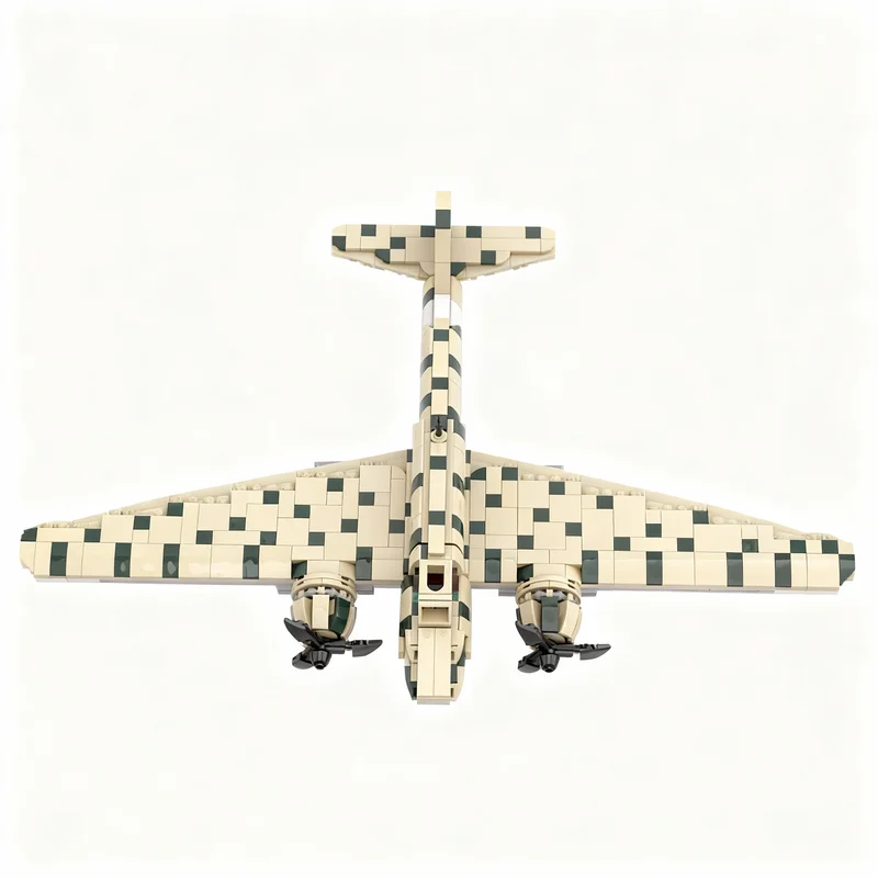 683-teiliges MOC Kriegsmodell Die Wüste HS B 2 Creator Expert Bausteine Konstruktionsspielzeug Idee Weihnachtsgeschenk Bildungsbausteine