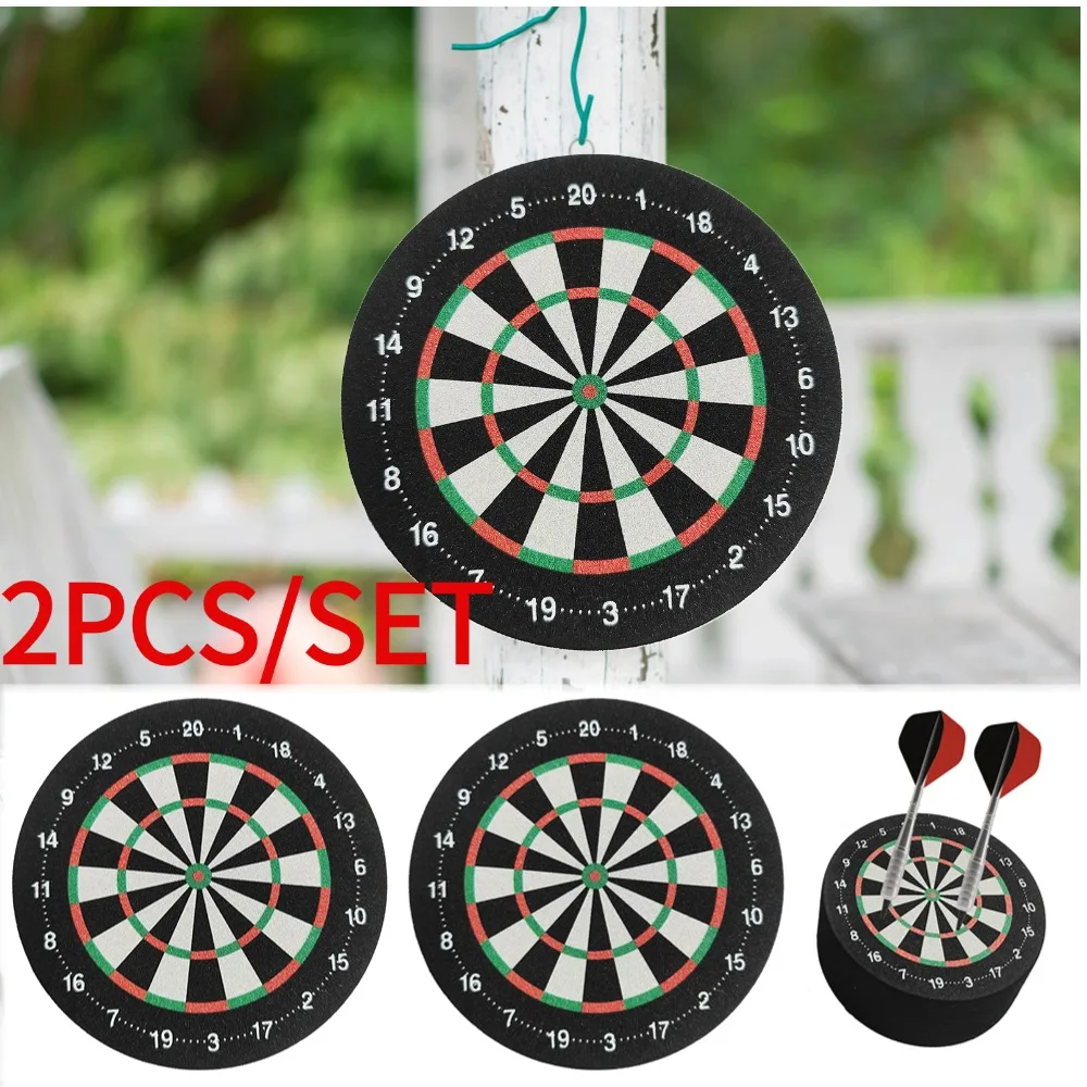 2-6pcs Mini Dart Dock EVA Foam Dart Base Station Dartboard Design Display Stand Holder for Outdoor Home Family Party Games