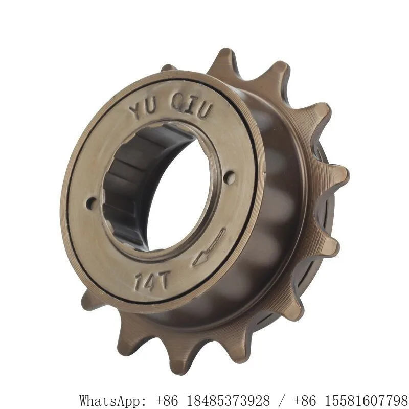 Single Speed Bike Freewheel 12T 14T Threaded Freewheel Sprocket Fit Folding Bicycle Electric Bike Modified Cycling Accessories