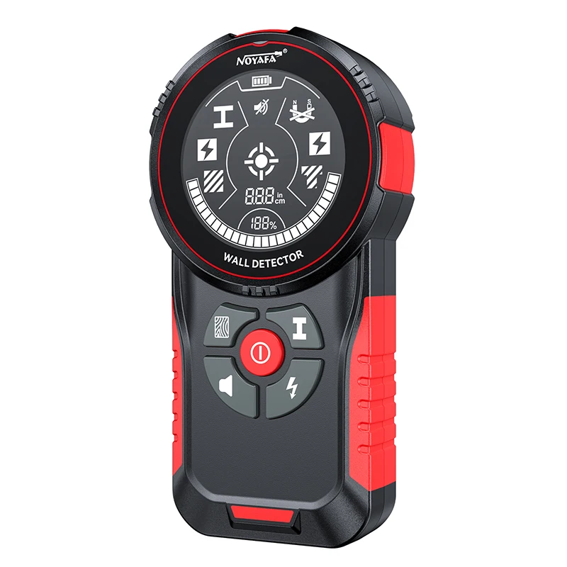 NF-5102 Wall Scanner 3 in 1 Stud Finder Detects Metal Wood & Live Wires | High Accuracy & Easy to Use