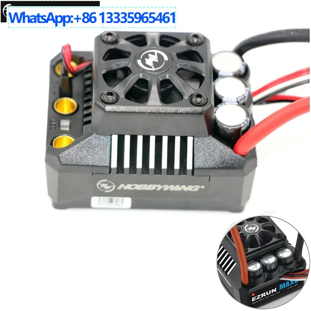 

Haoying EzRun MAX6 V3 non-inductive waterproof ESC 160A 1/6 1/7 electric remote control toy car ESC