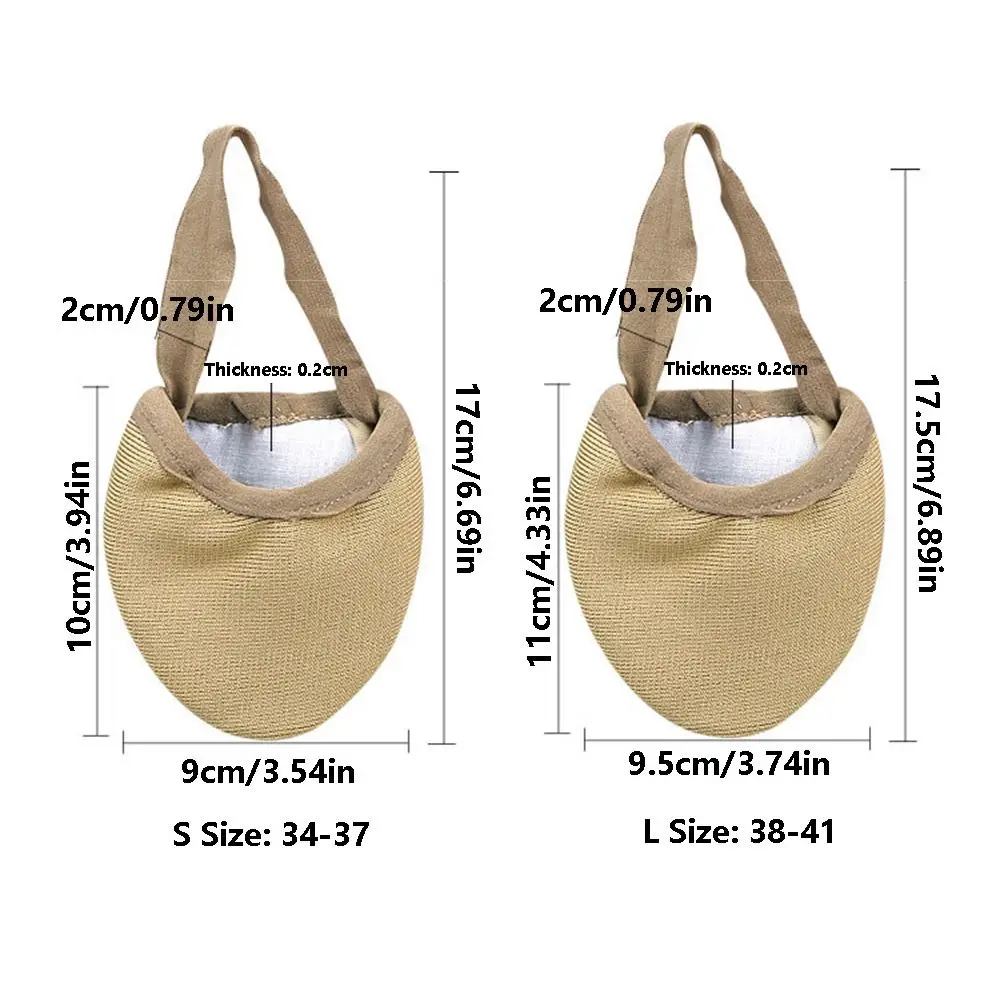 Breathable Knit Rhythmic Gymnastic Shoes Comfortable Stretchy Ballet Slipper Sweat Absorb Non-slip Half Sole Dance Shoes