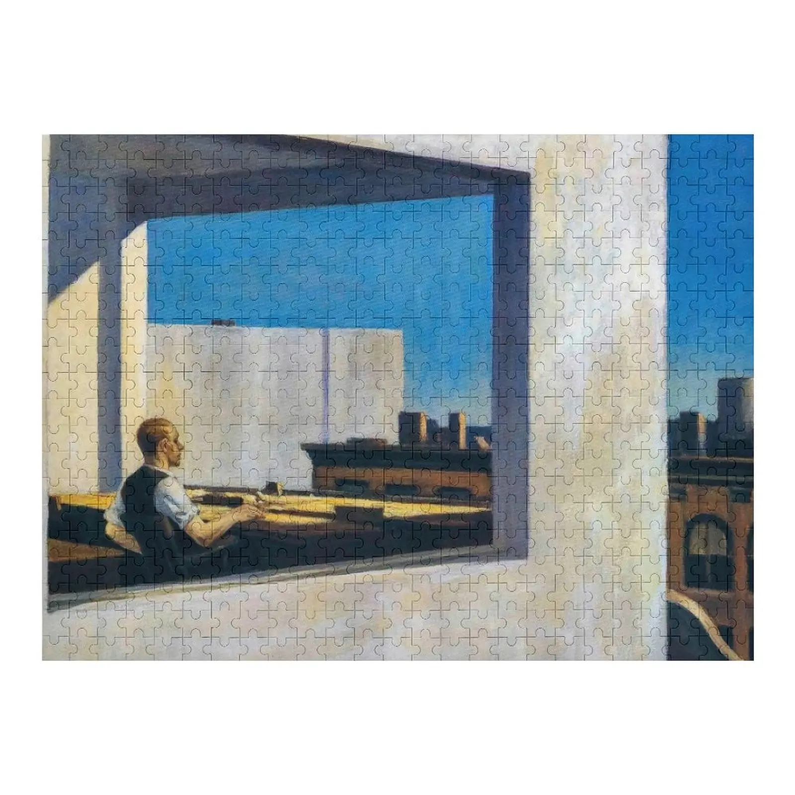 

Офис в маленьком городке Эдвард Хоппер Пазл Персонализированный Деревянный Декор Картины Пазл