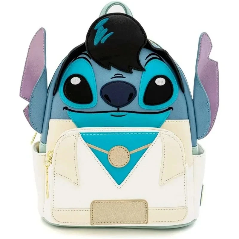 Disney Kids Backpack Kwaii Stitch Pattern Shoulder Bag Fashoin High Quality Cartoon Children's Schoolbag Backpack Waterproof Bag